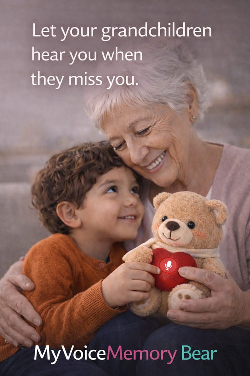 Ozi Bear " A Personalized voice memory keepsake""